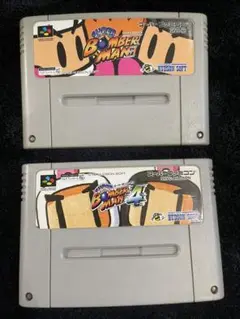 スーパーボンバーマン✖️スーパーボンバーマン4スーパーファミコン