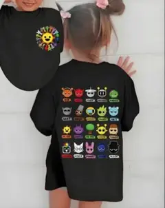 ★新品★スプランキー　Tシャツ　 120　バックプリント 　黒　sprunki