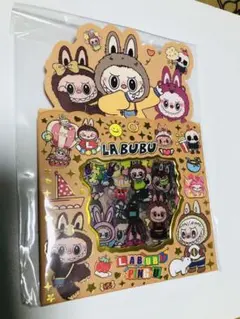 新品★LABUBU キャラクターシールセット
