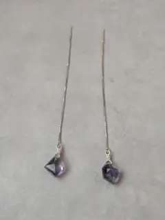 フローライトファセットアメリカンピアス③