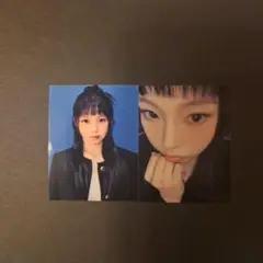 nmixx mmt　ギュジン　証明写真　トレカ