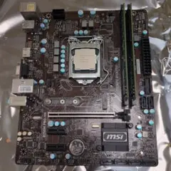 動作品MSI B250M+i5-7500+DDR4 16GB+白虎CPUクーラー