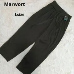 新品 タグ付き Marwort 黒 ブラック ゆったり Lsize