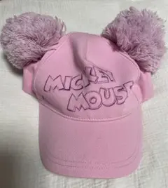 ディズニー ファンキャップ ポンポン ピンク