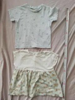 UNIQLO ポール&ジョー　トップス90としまむら　半袖Tシャツ95　ブルー