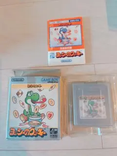 ゲームボーイソフト　ヨッシーのクッキー　箱・説明書付