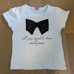 sisterjenni レースリボン Tシャツ 140