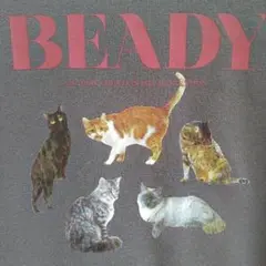 中古● 猫 プリント Tシャツ しまむら M L サイズ