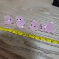 ぶた 置物 インテリア 小物 4匹セット