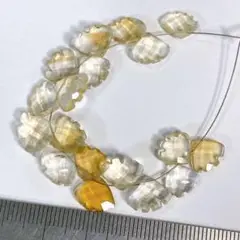 特価＊バイカラーシトリン＊ファンシーカットe50