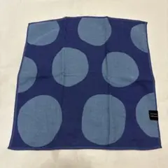 新品未使用　Atsuko Matano 大きな水玉ハンカチ