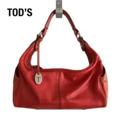 TOD’Sトッズ ワンショルダーバッグ レザー オレンジ