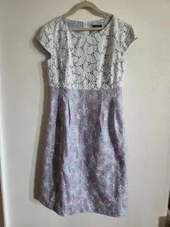 TOCCA 半袖ワンピース 刺繍 花柄 サイズ２