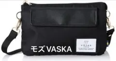 VASKA ブラック ショルダーバッグ