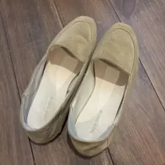 GLOBAL WORK ベージュ フラットシューズMサイズ