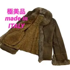 【美品】グレースコンチネンタル イタリア製 ムートン ラビットファージャケット