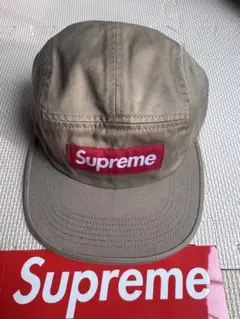 Supreme Washed Chino Twill Camp Cap