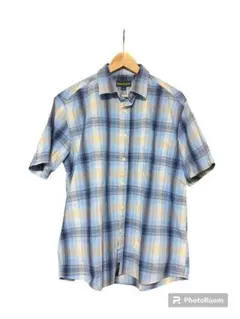 00s Timberland オンブレチェック半袖シャツ