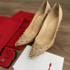 クリスチャンルブタン スパイク パンプス スタッズ サイズ38