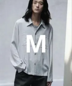 ［WYM］RAYON JACQUARD CROPPED SHIRT Msize