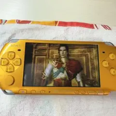 動作確認済みPSP 3000 本体 ブライトイエロー 限定カラー24時間以内発送