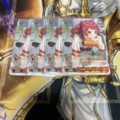 ヴァイス 学園アイドルマスター　Fighing My Way 花海咲季　R 4枚