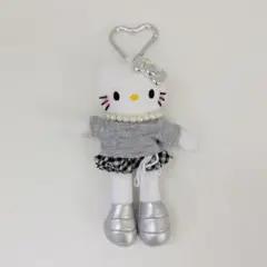 ハローキティ GOGOギャル スタイルアップマスコット 足長キティ シルバー