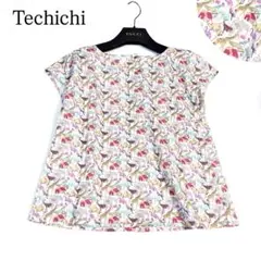 【Techichi】テチチ リバティ フレンチスリーブ ブラウス アニマル 動物