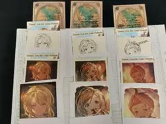 グランブルーファンタジー　バレンタイン　ウェールズ　3兄弟　幼少期　12枚セット