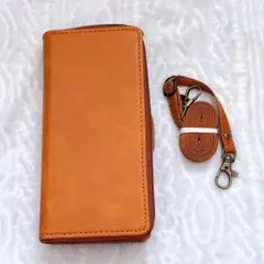 redmi note 9pro 手帳型ケース 多財布デザイン ブラウン