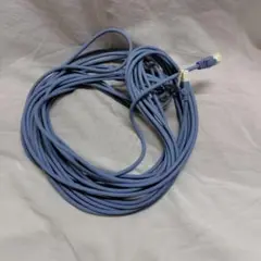 青色 LANケーブル RJ45 10m