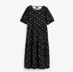 美品✨H&M コットンティアードワンピース　XLサイズ