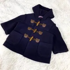 【ベビー服】mikiHOUSE ミキハウス ダッフルコート　男の子　フード　80