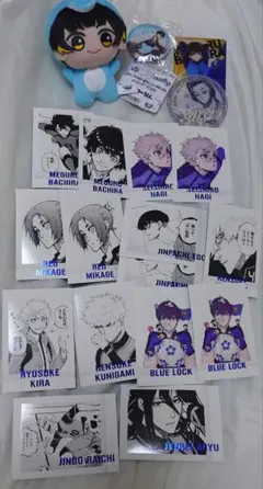 まとめ売りブルロ展 ぱしゃこれ 蜂楽 凪誠士郎 潔世一 ぬいぐるみ プライズ