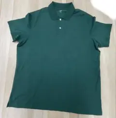 UNIQLO ダークグリーン ポロシャツ