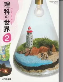 中学理科教科書　2年生　大日本図書　「理科の世界②」