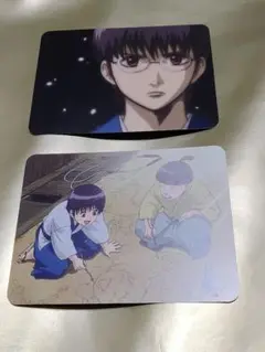 志村新八　銀魂　イラストカード　2枚セット