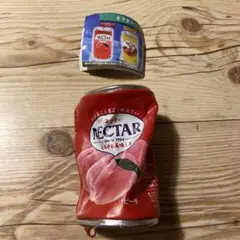 ネクター立体缶型ポーチ　現行モデルピーチ