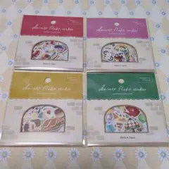 キャンドゥ dainty フレークシール 4点セット シール/ステッカー/文房具