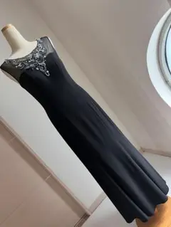 1st futaba yoko produce ビジュー ドレス 黒 m