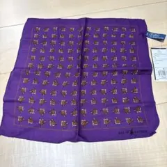 【早い者勝ち！！】大人気⭐︎Ralph Lauren 紫 ハンカチ⭐︎