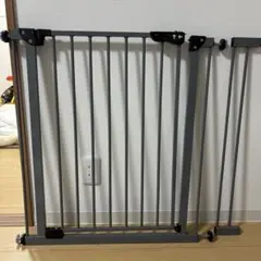 即日発送　美品　アイリスオーヤマ　ベビーゲート　チャコールグレー