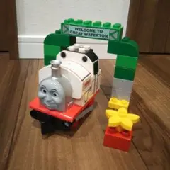 きかんしゃ　トーマス　デュプロ　レゴ　セット　バスのコンテナー付き　中古　レア きかんしゃ トーマス デュプロ レゴ セット バスのコンテナー