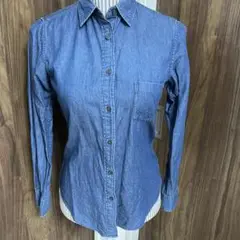 UNIQLO デニム長袖シャツ Mサイズ