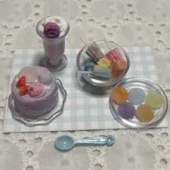 ♡ミニチュアカラフルスイーツセットNo.64