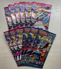 新弾　ポケモンカード メガブレイブ　メガシンフォニア　計12パック