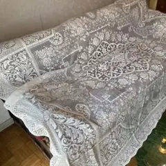 マルチカバー　ローラ・アシュレイ　1990年代　レース　180✖︎220
