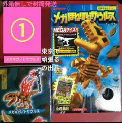 １メガギガノトサウルス　メガほねほねザウルス　食玩　ホネホネザウルス　恐竜