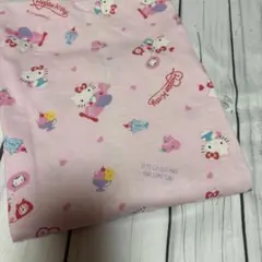 520 ハローキティ スムースニット生地 ピンク