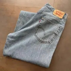 W34×L36　Levi's リーバイス　550　デニムパンツ　アイスウォッシュ